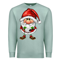 Seafoam santa gnomes Premium Sweatshirt - FaDigitalArtStudio