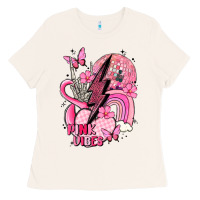 Bone pink vibes Ladies Tee - MaliasSmallBusiness