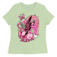 Matcha pink vibes Ladies Tee - MaliasSmallBusiness