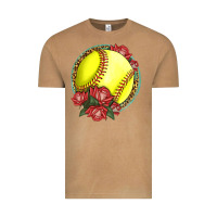 Vintage Camel Western Softball With Roses Vintage Tee - LillyAllenDesigns