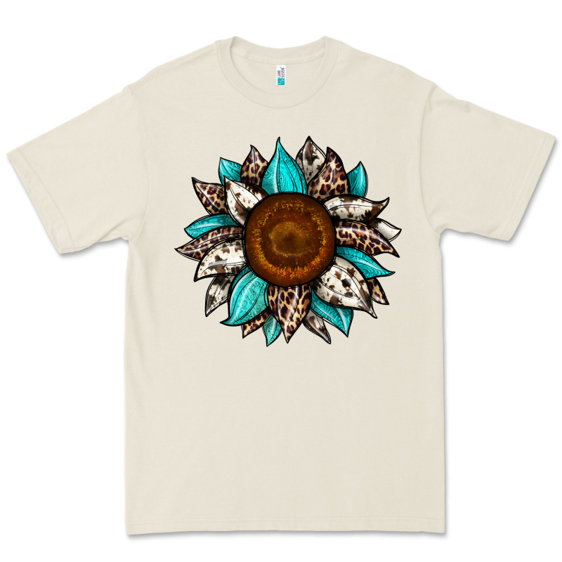Sunflower Cowhide Premium Tee by JahusDesignShop | Teevron