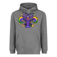 Storm mardi gras crawfish 2 Heavyweight Hoodie - FaDigitalArtStudio