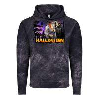 Cloud Black Halloween Wolf Vintage Hoodie - LillyAllenDesigns