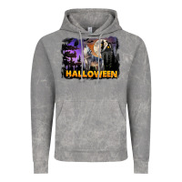Cloud Rock Halloween Wolf Vintage Hoodie - LillyAllenDesigns