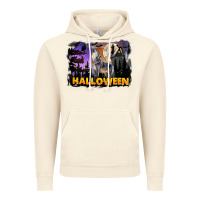 Vintage Artic Halloween Wolf Vintage Hoodie - LillyAllenDesigns