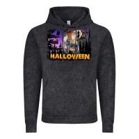 Vintage Black Halloween Wolf Vintage Hoodie - LillyAllenDesigns