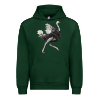 Foreset Green Ostrich Urban Hoodie - LillyAllenDesigns
