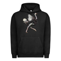 Pigment Black Ostrich Urban Hoodie - LillyAllenDesigns