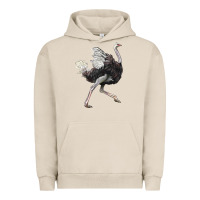 Pigment French Oak Ostrich Urban Hoodie - LillyAllenDesigns