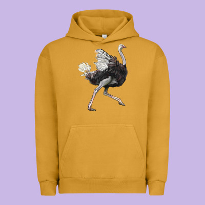 Ostrich Urban Hoodie Designed By Lillyallendesigns