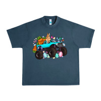 Midnight Navy monster truck easter Urban Heavy Tee - Artiststas
