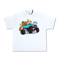 White monster truck easter Urban Heavy Tee - Artiststas