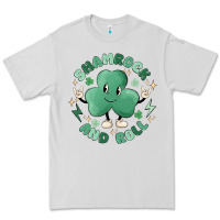 Dove Grey shamrock and roll Premium Tee - MaliasSmallBusiness