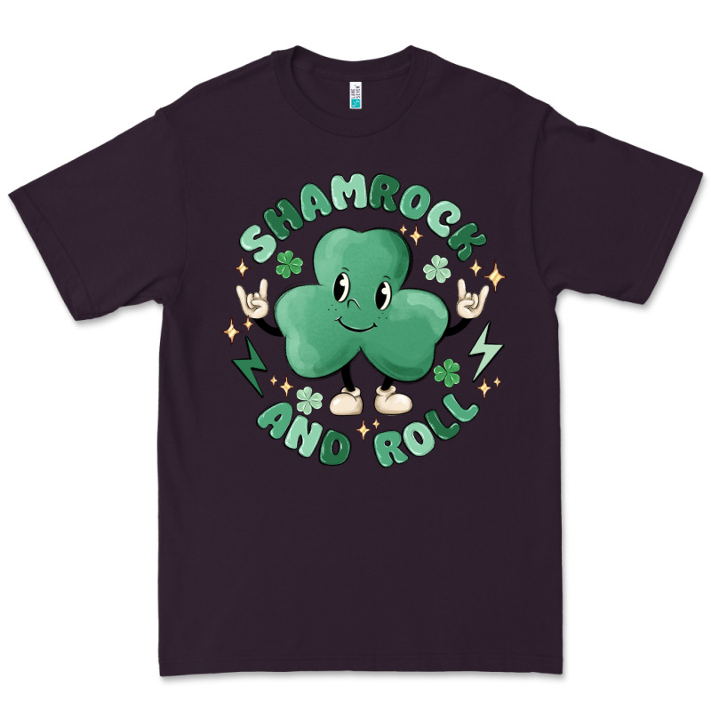 Shamrock And Roll Premium Tee by MaliasSmallBusiness | Teevron