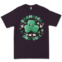 Plum shamrock and roll Premium Tee - MaliasSmallBusiness