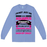 Colony Blue Aquarius Woman Long Sleeve Tee - Bettercallsaul