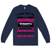 Navy Aquarius Woman Long Sleeve Tee - Bettercallsaul