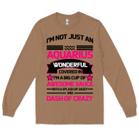 Toasted Coconut Aquarius Woman Long Sleeve Tee - Bettercallsaul