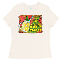 Bone life is short make it sweet Ladies Tee - Jasminsmagicworld