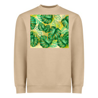 Mushroom monstera leaf Heavyweight Sweatshirt - TumblerDesignByShophia