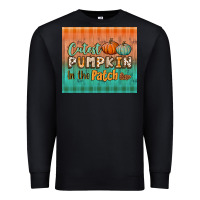 Black cutest pumpkin in the patch tumbler Premium Sweatshirt - BundleAndBundleShop