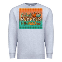 Heather Grey cutest pumpkin in the patch tumbler Premium Sweatshirt - BundleAndBundleShop