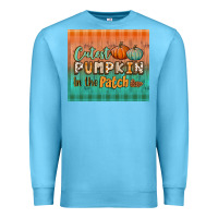 Ocean Blue cutest pumpkin in the patch tumbler Premium Sweatshirt - BundleAndBundleShop