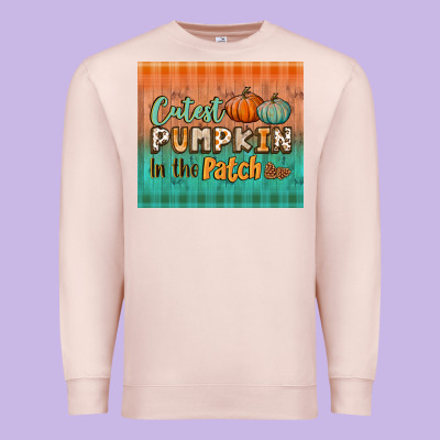 Cutest Pumpkin In The Patch Tumbler Premium Sweatshirt Designed By Bundleandbundleshop