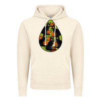 Vintage Artic Black Cat Halloween Teardrop Vintage Hoodie - LillyAllenDesigns