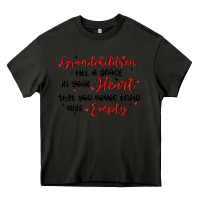 Asphalt grandchildren fill a space in your heart Heavy Core Tee - MaliasSmallBusiness