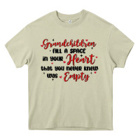Mossy grandchildren fill a space in your heart Heavy Core Tee - MaliasSmallBusiness