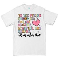 White to the person behind me Premium Tee - MaliasSmallBusiness