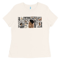 Bone black woman confident Ladies Tee - MaliasSmallBusiness