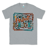 Heather Grey Not perfect just forgiven Classic Tee - LillyAllenDesigns
