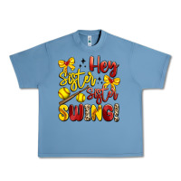 Pebble Blue hey sister sister swing softball Urban Heavy Tee - Artiststas
