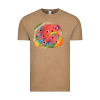 Vintage Coffee tie die watermelon Vintage Tee - JahusDesignShop
