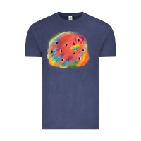 Vintage Denim tie die watermelon Vintage Tee - JahusDesignShop