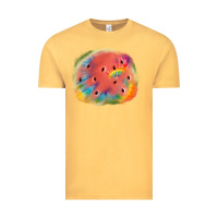 Vintage Mustard tie die watermelon Vintage Tee - JahusDesignShop