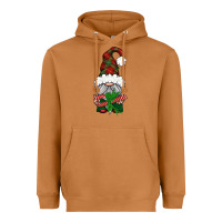 Meerkat Christmas Gnome With Candy Heavyweight Hoodie - BundleAndBundleShop