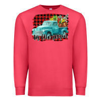 Cardinal Tis The Season Christmas Truck Premium Sweatshirt - FaDigitalArtStudio