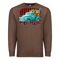 Chestnut Tis The Season Christmas Truck Premium Sweatshirt - FaDigitalArtStudio