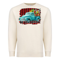 Sandshell Tis The Season Christmas Truck Premium Sweatshirt - FaDigitalArtStudio