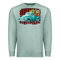 Tis The Season Christmas Truck Premium Sweatshirt | Teevron