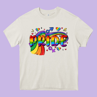 Pride Heavy Core Tee Designed By Maliassmallbusiness