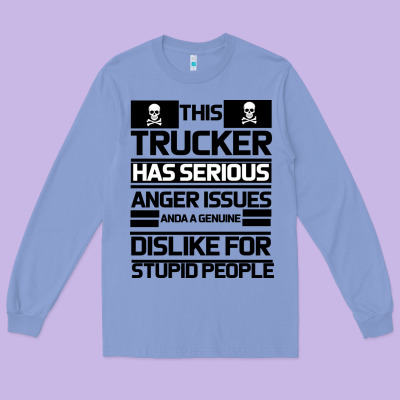 Trucker Long Sleeve Tee Designed By Bettercallsaul