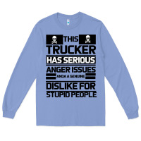 Colony Blue TRUCKER Long Sleeve Tee - Bettercallsaul