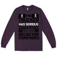 Plum TRUCKER Long Sleeve Tee - Bettercallsaul