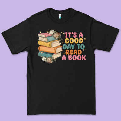It's A Good Day To Read A Book Premium Tee Designed By Maliassmallbusiness