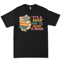 Black it's a good day to read a book Premium Tee - MaliasSmallBusiness