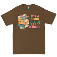 Cacao it's a good day to read a book Premium Tee - MaliasSmallBusiness